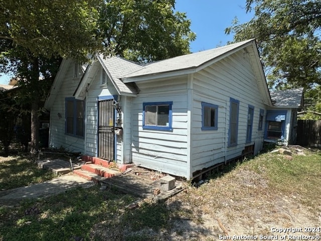 view of bungalow-style house