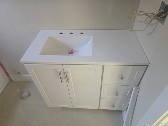 interior details with sink