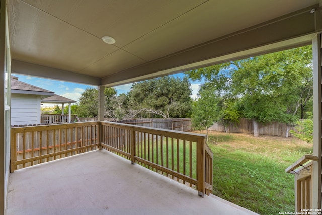 view of patio