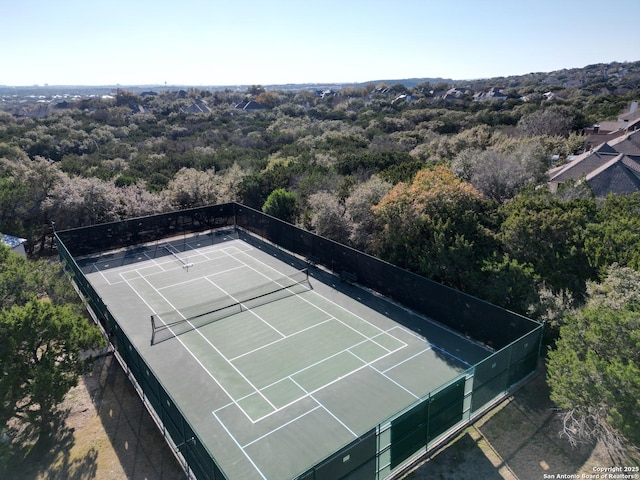 view of sport court