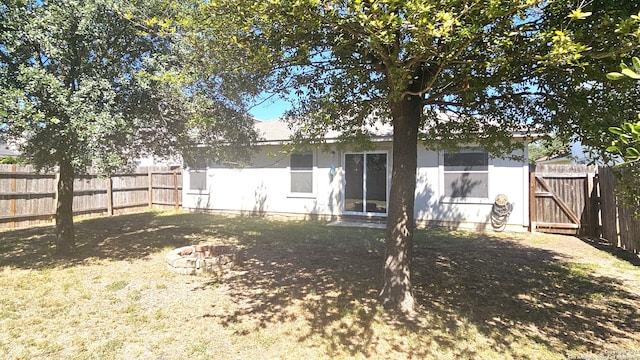 view of rear view of house