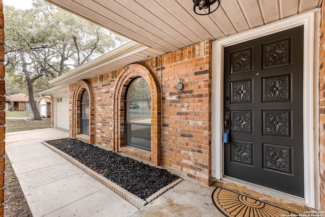 view of entrance to property