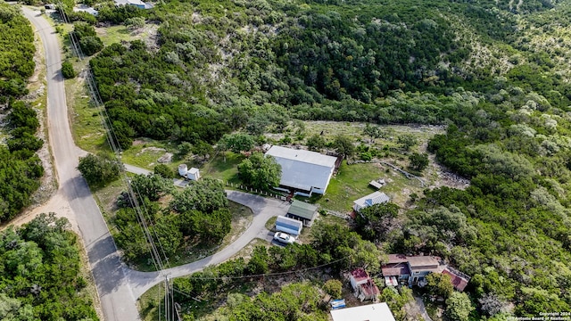 355 Mountain Creek Rd, Pipe Creek, TX 78063 - view of property location with a heavily wooded area