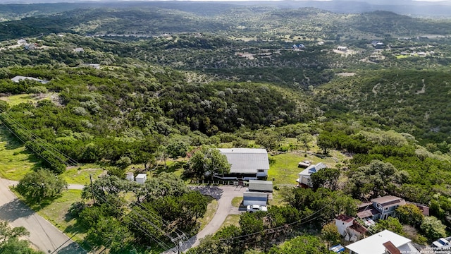 355 Mountain Creek Rd, Pipe Creek, TX 78063 - aerial view of a heavily wooded area