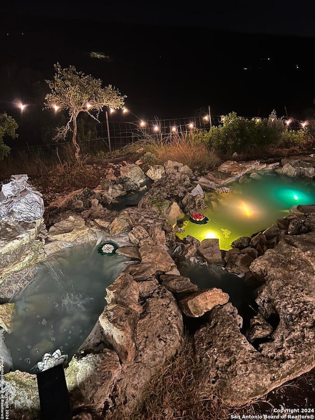 355 Mountain Creek Rd, Pipe Creek, TX 78063 - exterior view of a garden pond
