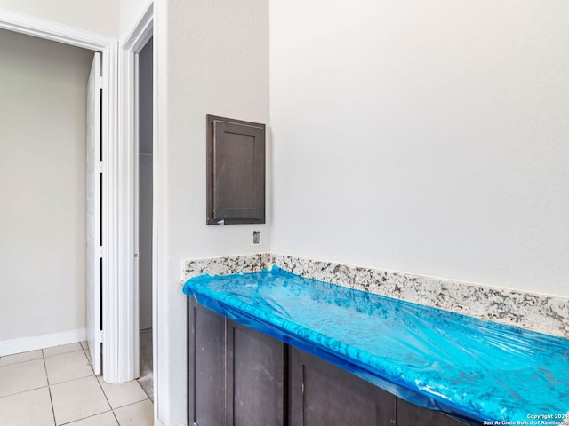 interior space featuring tile patterned floors