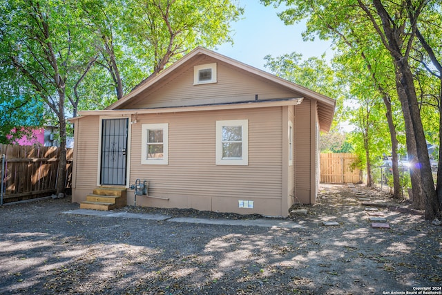 view of rear view of house