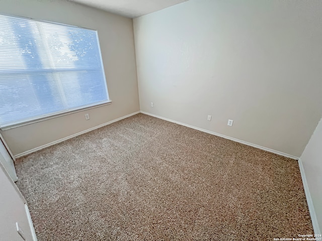 empty room with carpet flooring