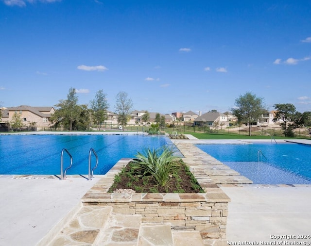 view of pool