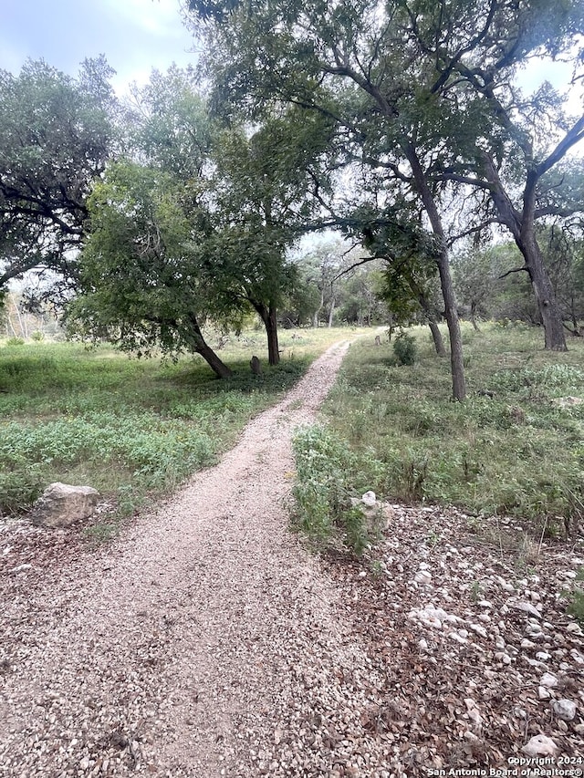 view of road