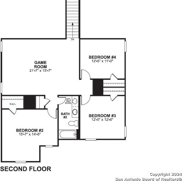 8432 Roadrunner Psge, San Antonio, TX 78222 - view of layout