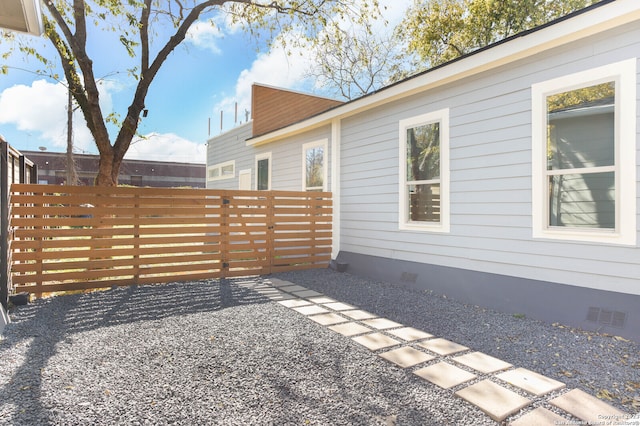 exterior space with a patio area