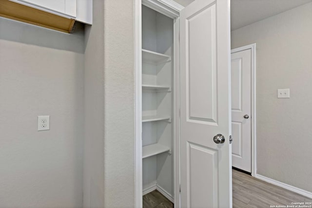 view of closet