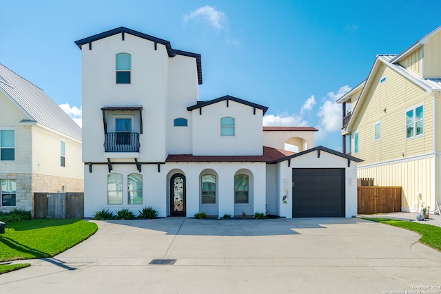 view of mediterranean / spanish-style house