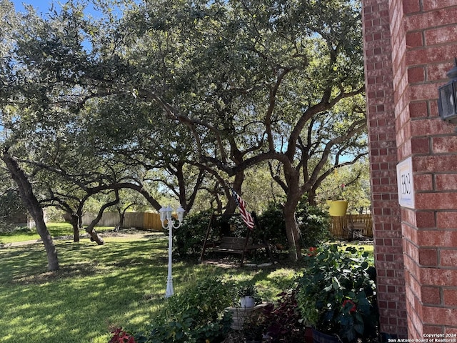 3303 Cambria Way, San Antonio, TX 78251 - view of yard featuring fence