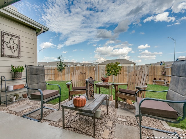 view of patio