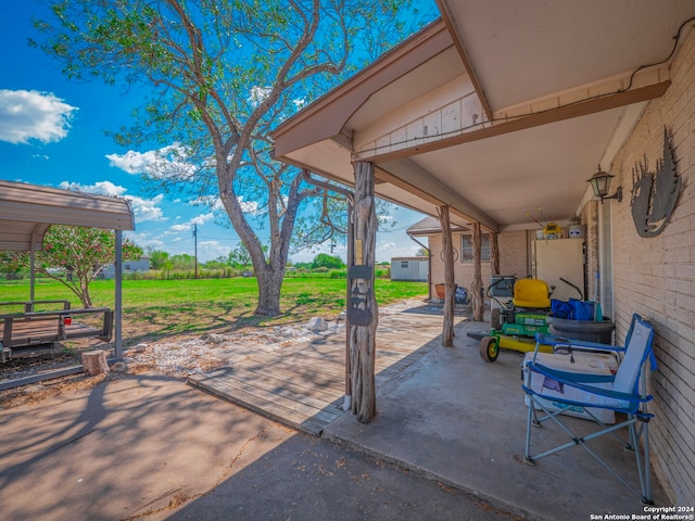 view of patio / terrace