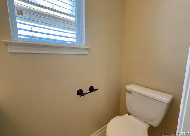 bathroom with toilet