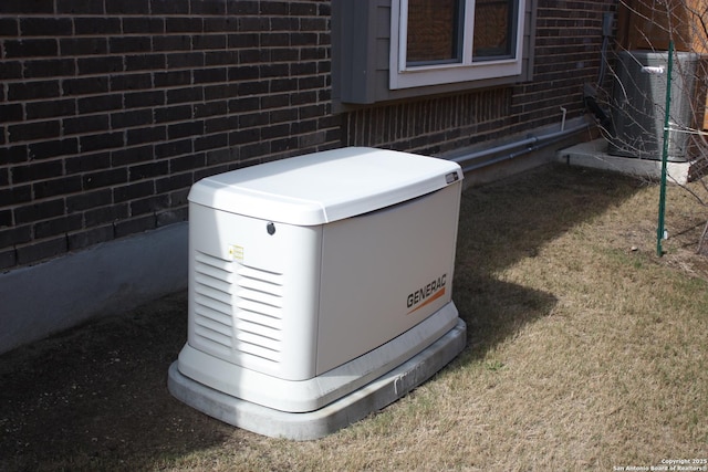 exterior details with cooling unit