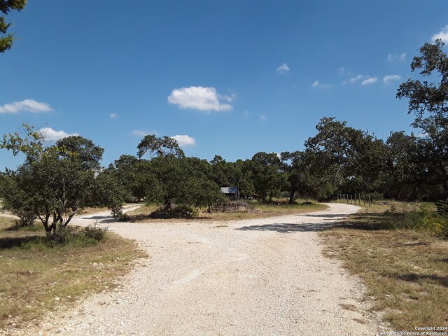 view of street featuring a rural view