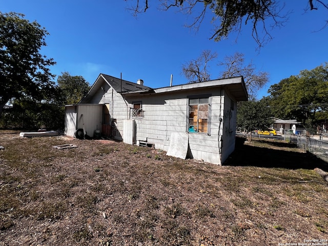 view of property exterior