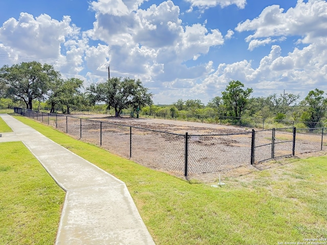 view of road featuring a rural view