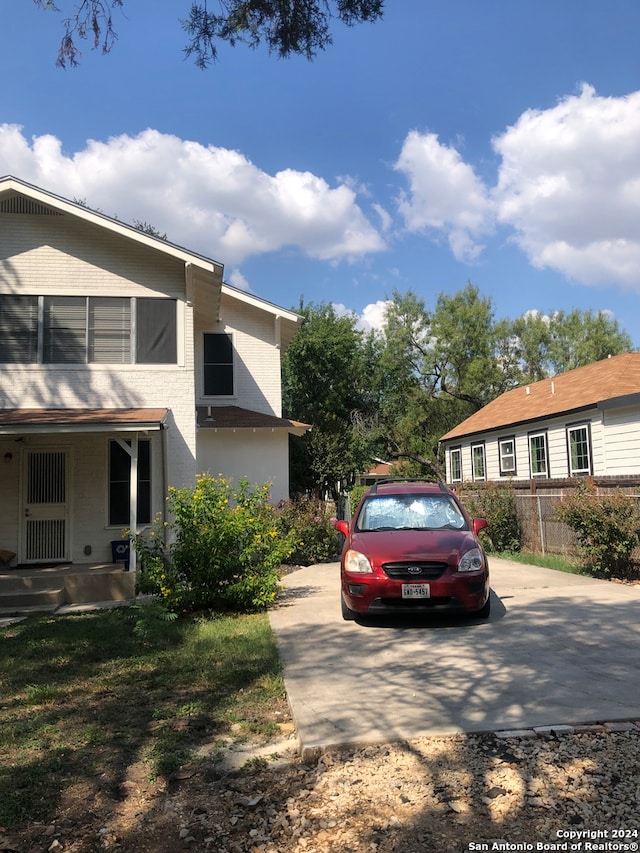 view of property exterior