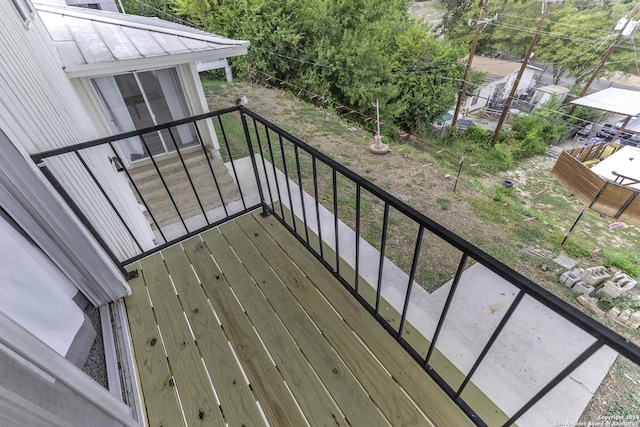 4207 High Sierra, San Antonio, TX 78228 - view of balcony