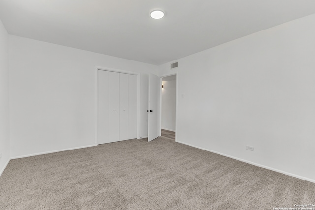 empty room with carpet floors