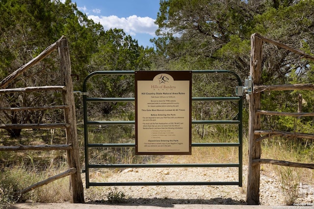 view of gate