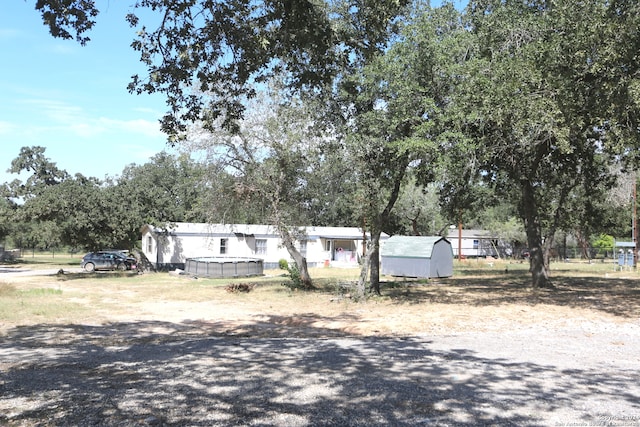 view of manufactured / mobile home