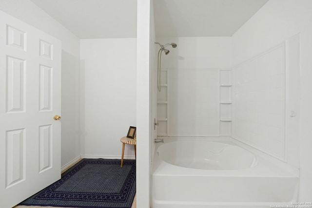 bathroom with shower / bathtub combination