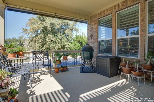 12624 Horseshoe Bay, San Antonio, TX 78253 - view of patio / terrace with a balcony