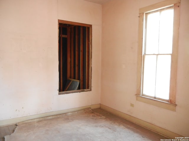 view of unfurnished room