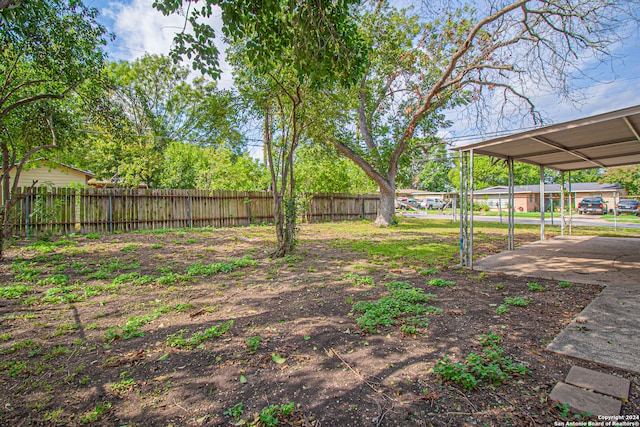 view of yard