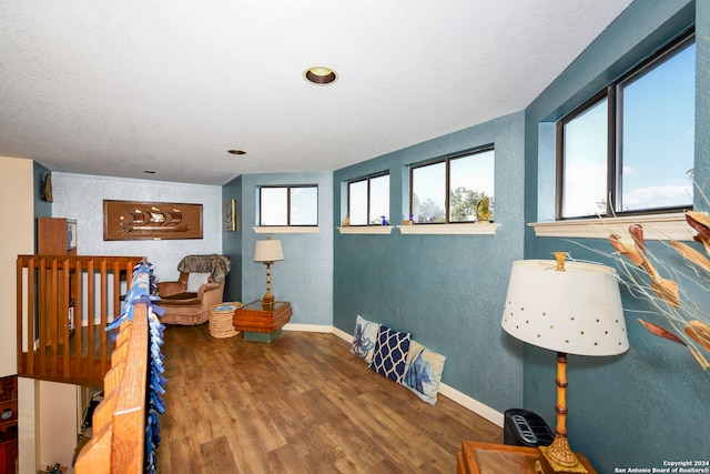 interior space featuring hardwood / wood-style floors