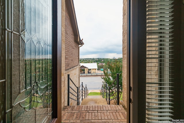 view of doorway