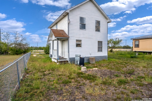 view of back of house