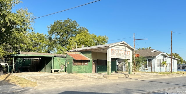 view of property