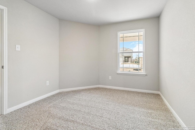 empty room featuring carpet