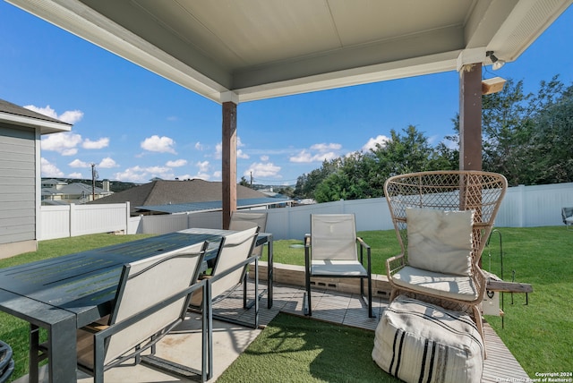 view of patio / terrace