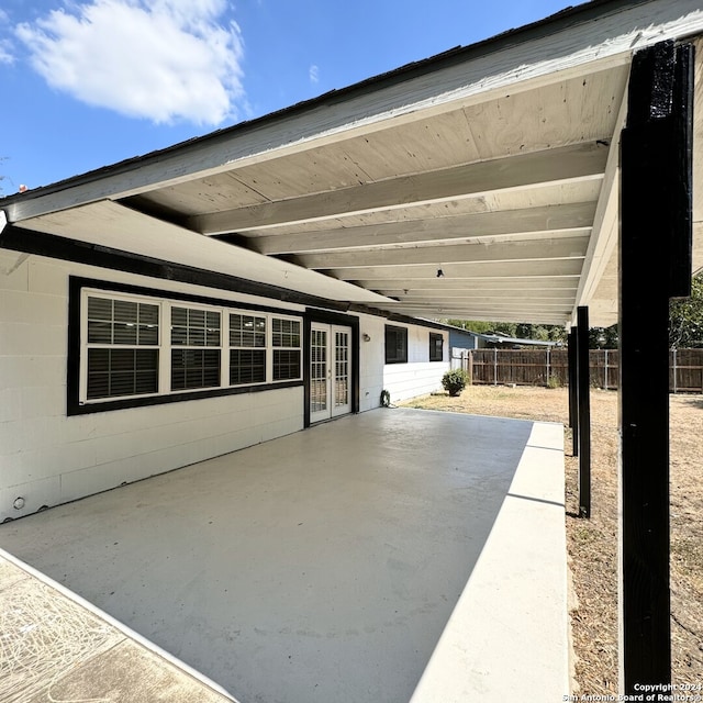 view of patio