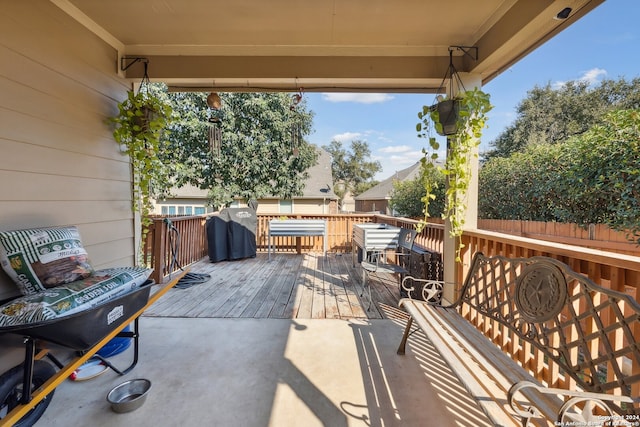 5018 Italica Rd, San Antonio, TX 78253 - view of patio with a deck