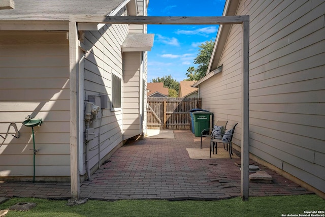 view of patio