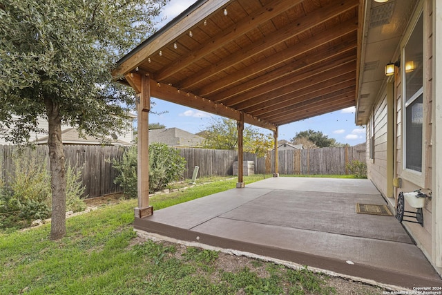 view of patio