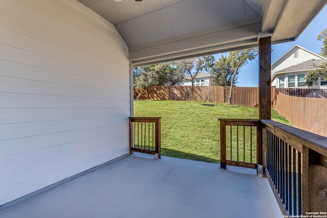 view of patio