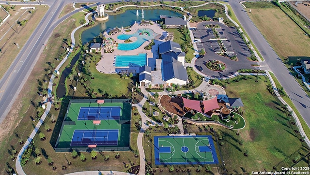 14110 Amazing Vly, San Antonio, TX 78254 - view of property location featuring a large body of water and a pool