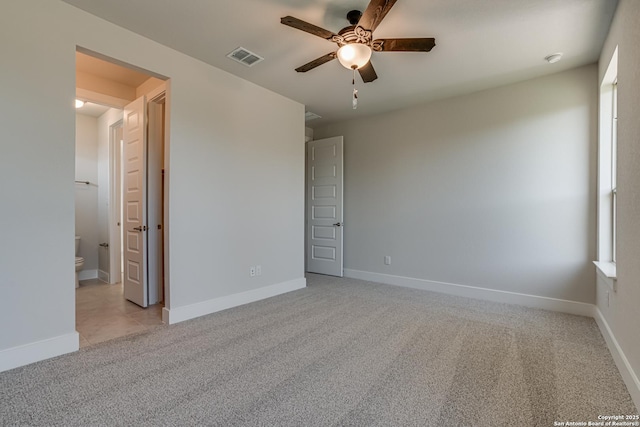 5014 Estates Oak Way, San Antonio, TX 78263 - carpeted spare room featuring ceiling fan and baseboards