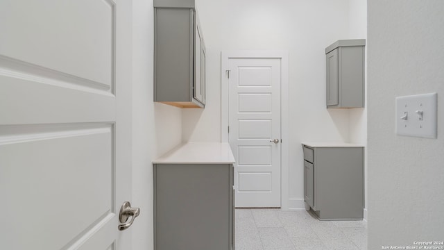 view of clothes washing area