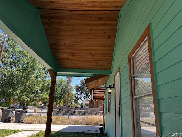 view of patio